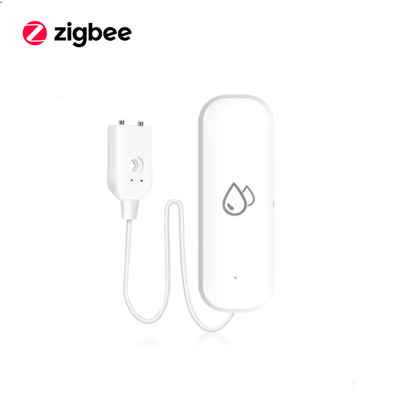 外贸跨境tuya涂鸦ZigBee漏水传感器家用溢水水浸探测器APP报警器|undefined
