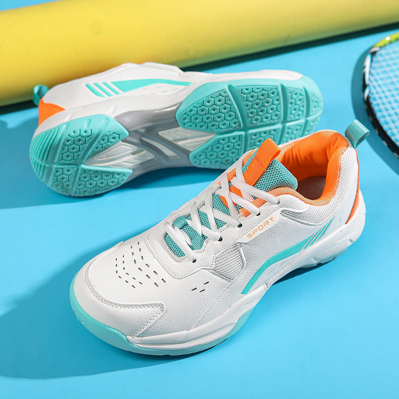 Badminton shoes for men and women, professional competition volleyball shoes, non-slip, wear-resistant, breathable, casual sports tennis shoes for children and teens