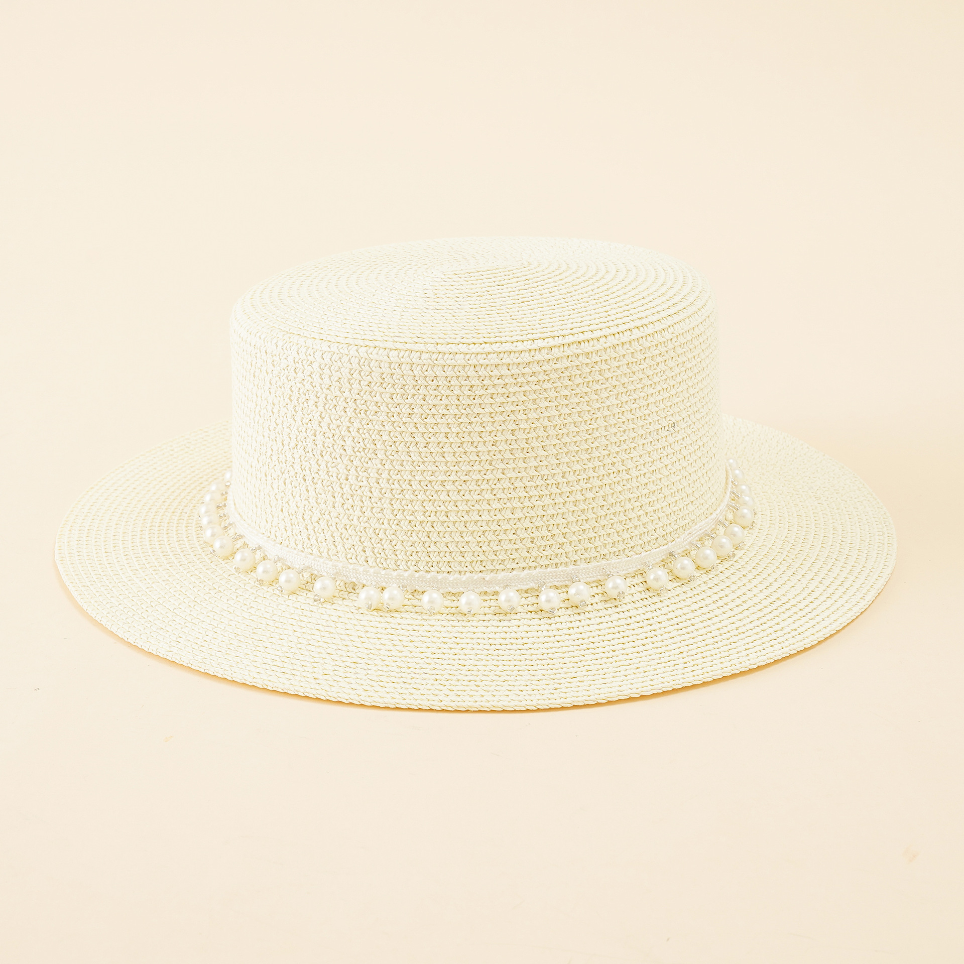 Nuevo sombrero de sol de protección solar de verano para mujer protección solar de estilo coreano pequeño sombrero de copa plana sombrero de paja de playa al aire libre para mujer