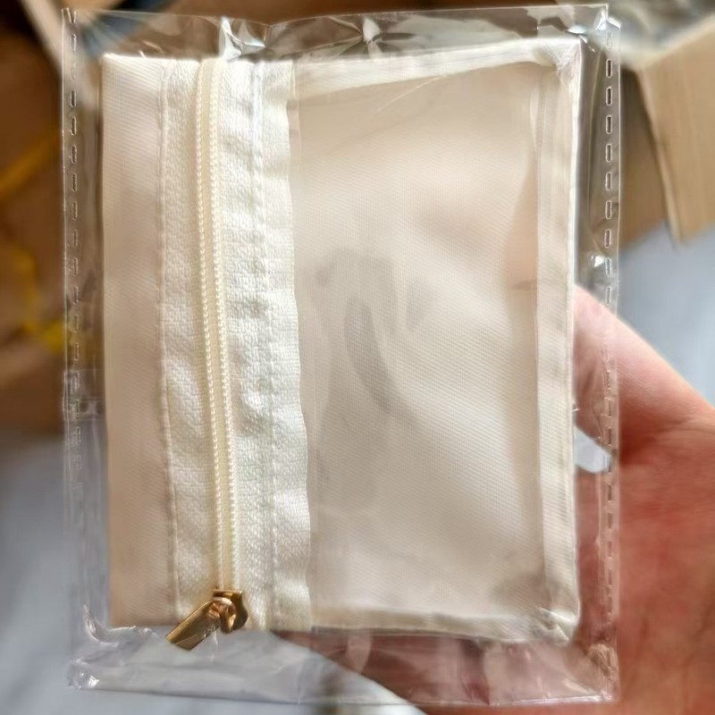 迷你首饰收纳包耳钉戒指手镯饰品整理绒布收纳袋透明拉链零钱包|undefined