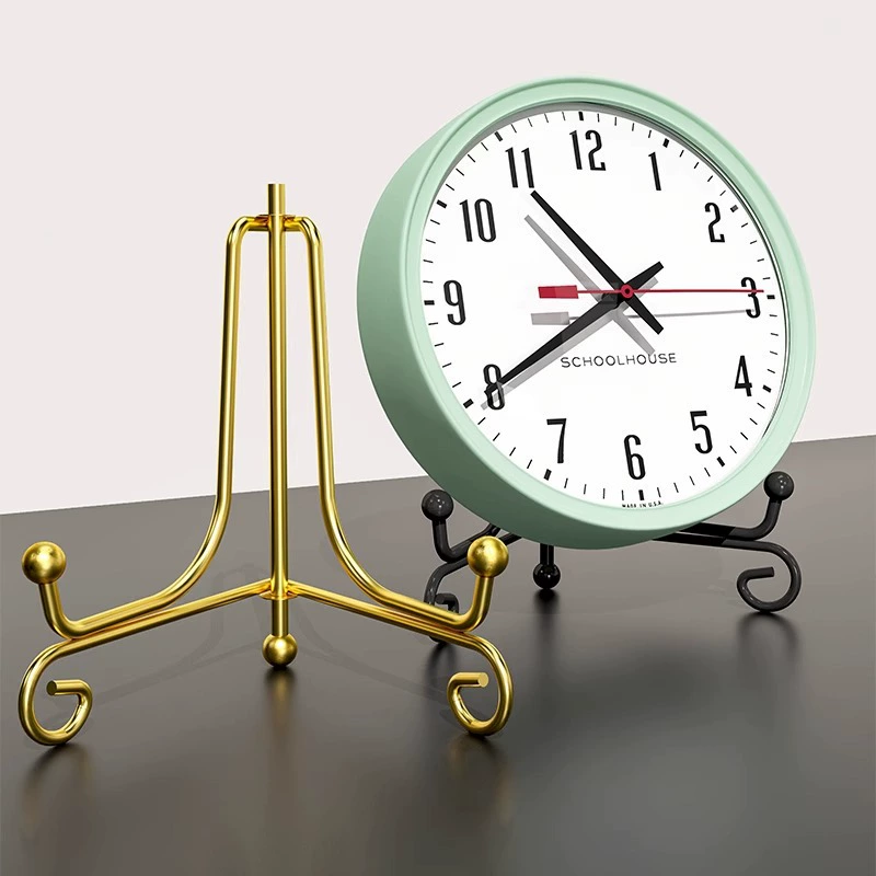 Фоторамка сертификат стойка железная полка простой декоративный диск фарфоровая тарелка кронштейн стойка часы Кронштейн пластина стойка