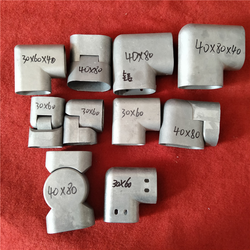 楼梯扶手铝转角楼梯铝活动弯头楼梯铝万向阳台护栏铝转角铝连接件