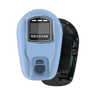 Car Charging Pile Shell Elektrikli avtomobil şarj cihazları - mh-1-hole-blue-lacquer-shell