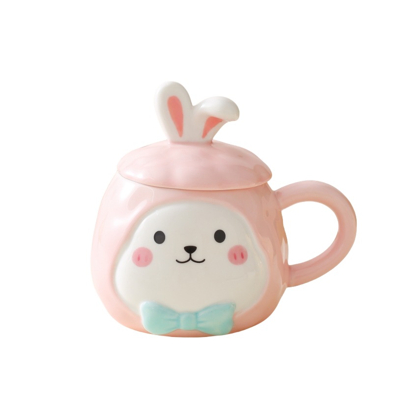 Tazas de dibujos animados creativos tazas de cerámica tazas de agua tazas de copas de copas de bebidas de niños regalos regalos al por mayor