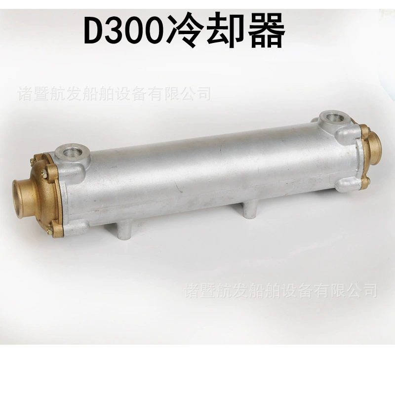 Охладитель коробки передач D300 Marine Hangzhou Зубы Разработан масляный радиатор с медным сердечником