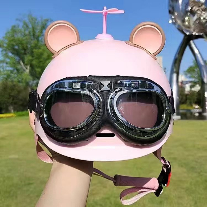 핑크 - 곰 귀 - 선글라스