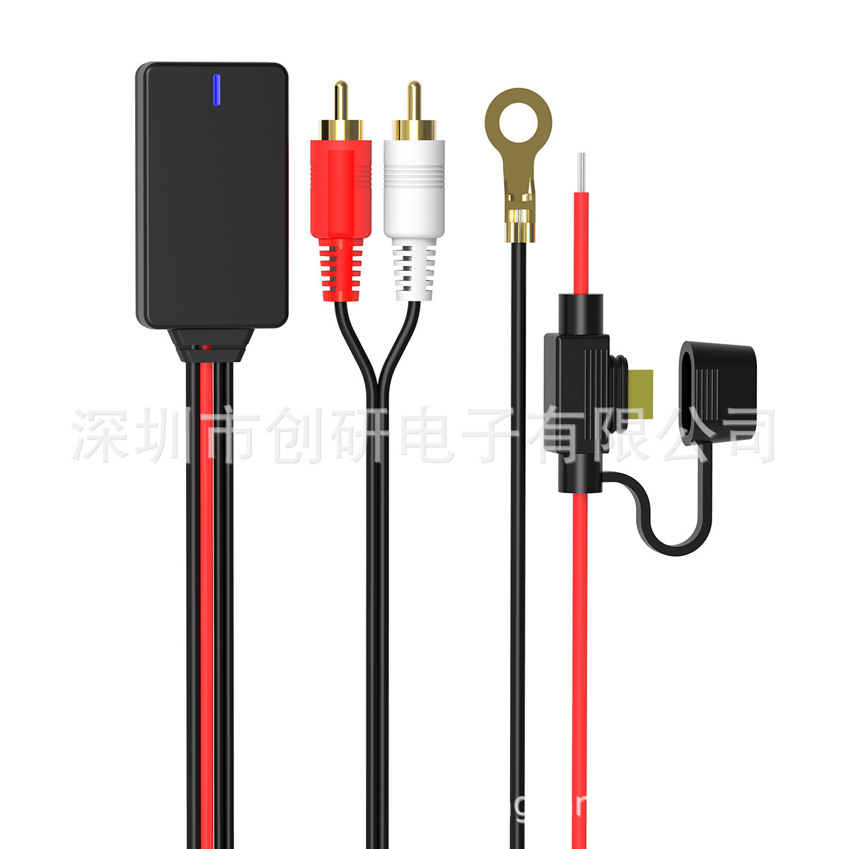 Car universal 2RCA Lotus Mother RCA Bluetooth AUX audio cable audio Bluetooth 5.0 audio cable 4