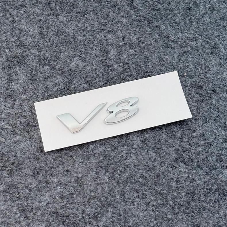 Suitable for Jaguar letter emblem XJL XFXEL F-PACE V6 3.0 V8 5.0 rear volume emblem side emblem car emblem