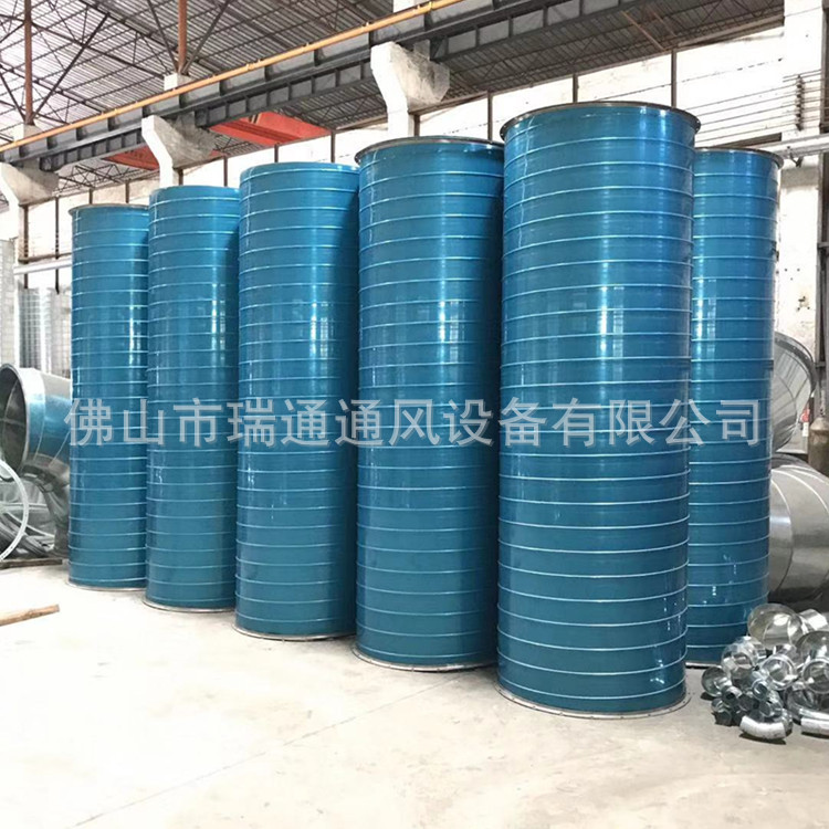 佛山不锈钢镀锌铁皮材质风管 广州厂家供应直径800螺旋通风管道