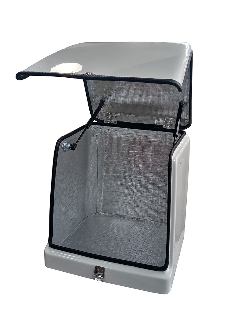Rider Equipment: Vehicle-Mounted Waterproof Meituan Food Delivery Box, Vehicle-Mounted Insulated Box, Large Capacity Waterproof Motorcycle Tail Box, Universal