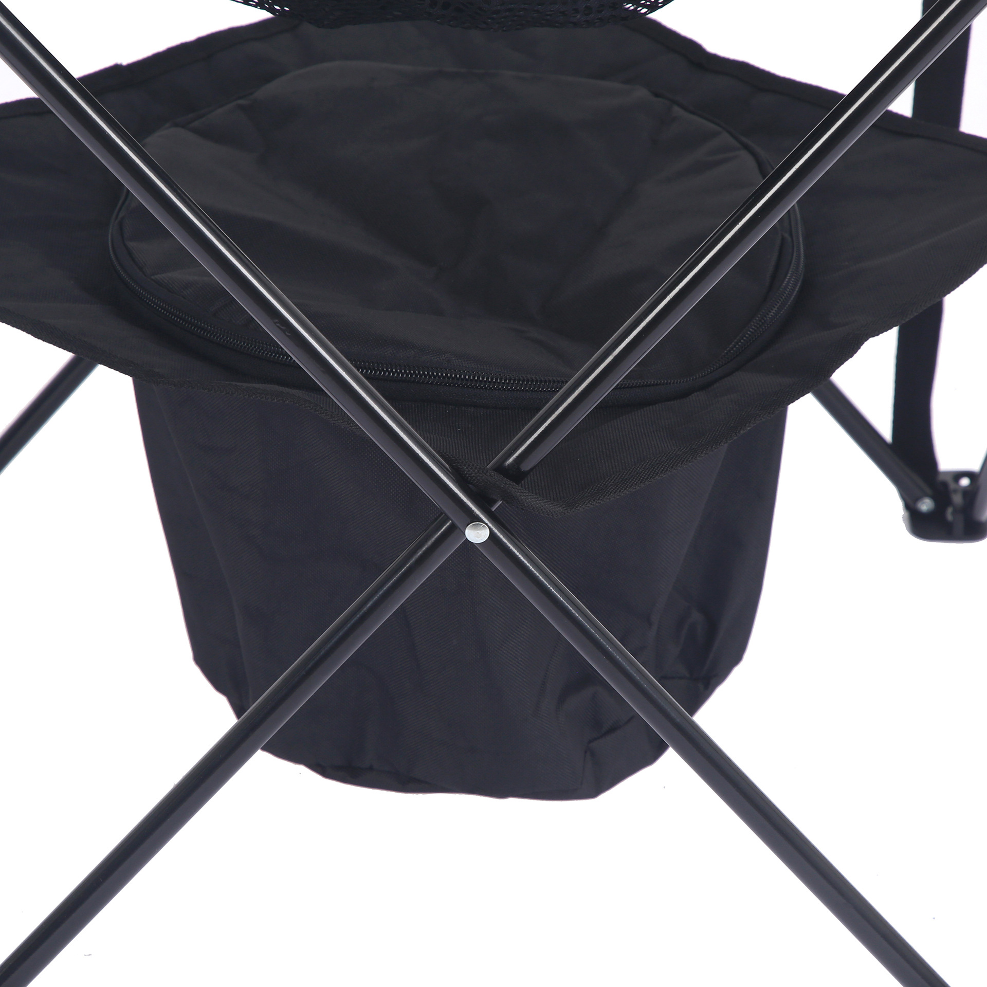 Mesa cuadrada plegable para camping, barbacoa, pesca, ocio en el parque, mesa para cubeta de hielo, mesa de tela ligera y pequeña, venta al por mayor.
