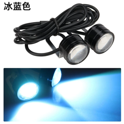 eagle eye lamp LED mirror | Gündüz işıqları - ice-blue-flash-one-pair