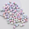 Acrylic beads, hair accessory, handle, handmade