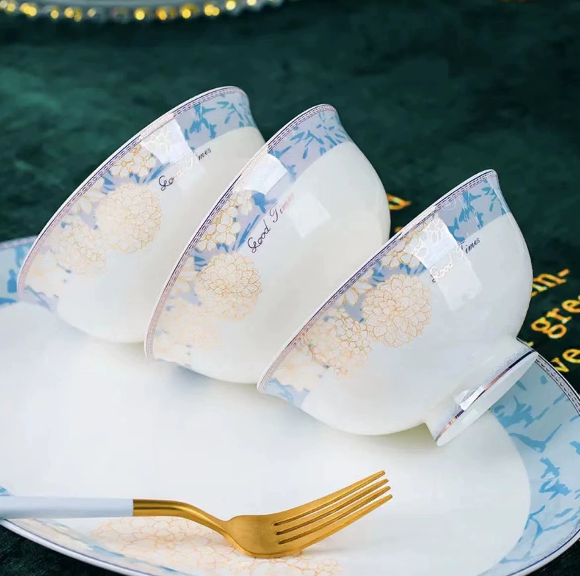 Керамическая посуда, набор для дома, простой и элегантный дизайн, подарок на день рождения, опт
