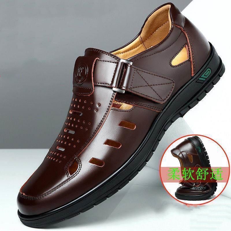 Special Clearance Sale: Casual Leather Shoes, Summer Perforated Men's Casual Shoes, Breathable Soft-Soled Clogs, Business Dad Shoes Special Clearance Sale: Casual Leather Shoes, Summer Perforated Men's Casual Shoes, Breathable Soft-Soled Clogs, Business Dad Shoes
