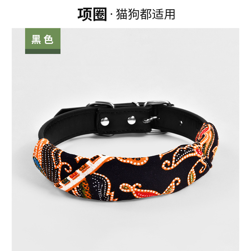宠物用品猫狗通用PU皮质狗狗项圈猫咪口水巾小型犬三角巾货源批发|undefined