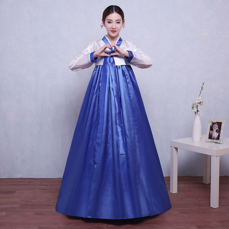 Korean Traditional Dae Jang Geum Performance Women's Hanbok Ancient Costume Korean Dance Performance Costume Modified Stage Ethnic Costume