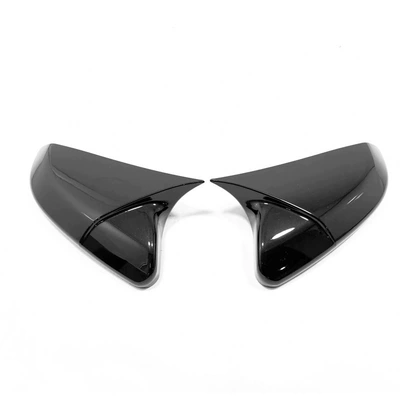for 8 9/9.5 10 11: Şüşə kənarı xromları/moldingləri - 10th-generation-civic-horn-rearview-mirror-decorative-cover-adhesive-samurai-black