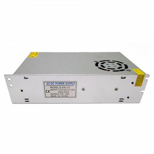 12V20A switching power supply 24V10A DC voltage regulator monitoring 240W motor industrial 12V transformer LED power supply