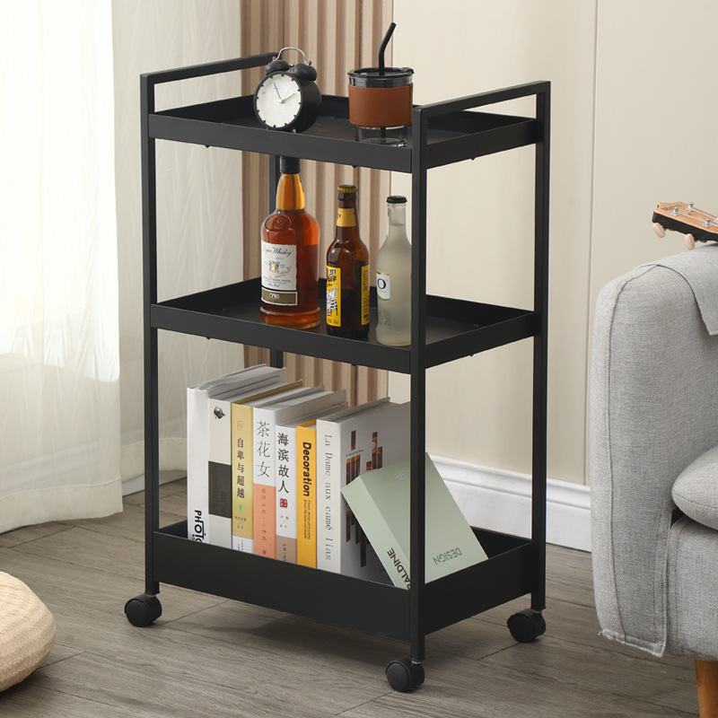 rack de almacenamiento de fábrica de fuente tipo pequeño carro móvil rack de metal