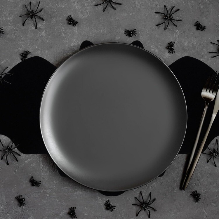 卸売りフェルト異形食マット鍋マットハロウィーンコウモリ食器マット食器棚色可変|undefined
