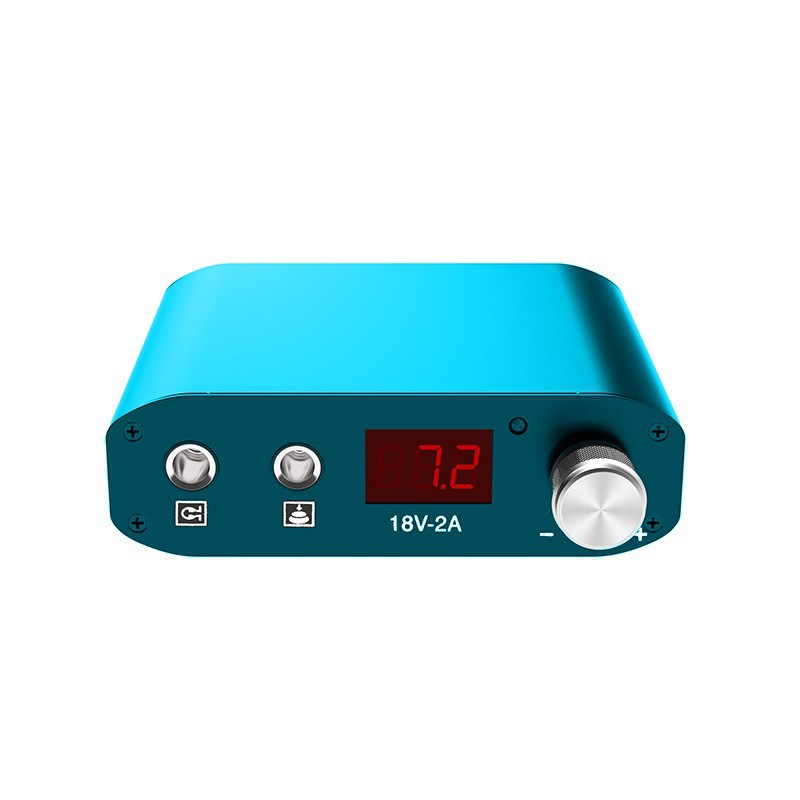 Tuffking tatuaje fuente de alimentación manual sin pie 18V - 2A herramientas transfronterizas exportación transfronterizas proveedor especial