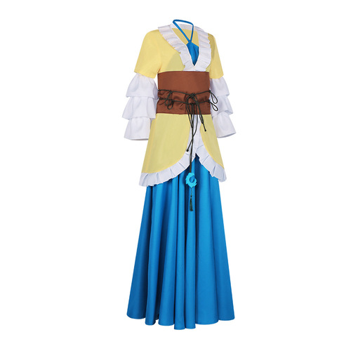 Fox Spirit Xiao Hongniang Cosplay Costume Murasame Rururu Anime Character Playing Costume Hanfu Set Including Ears