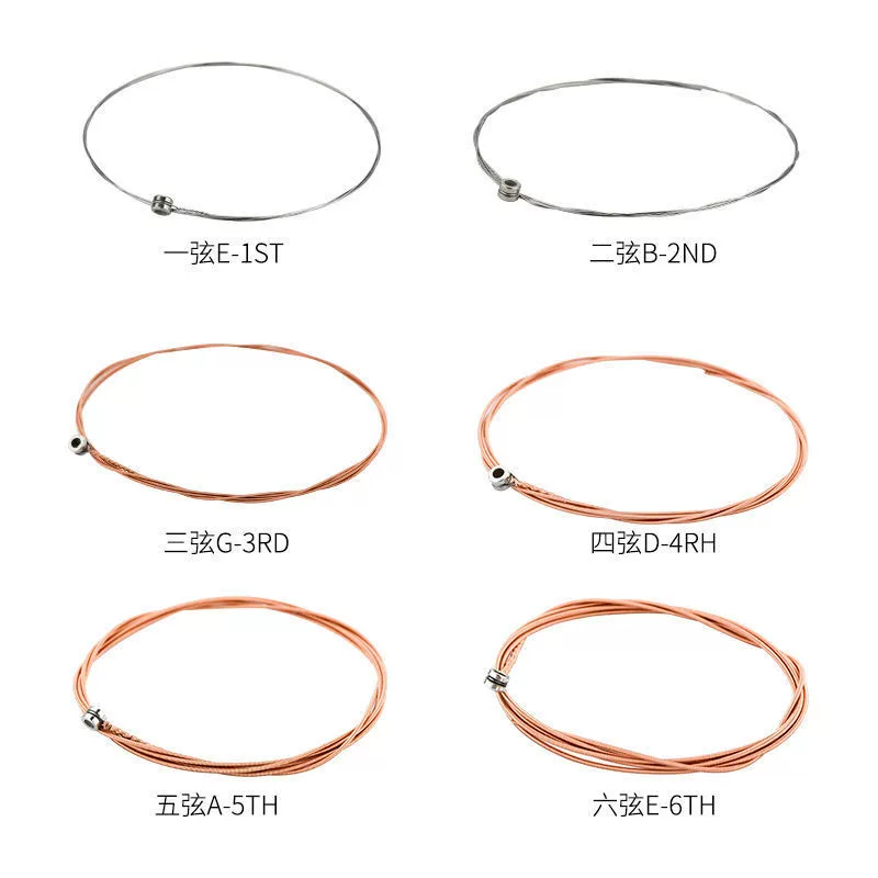 Фольклорная гитара 1 струна 2 струны 3 струны 4 струны 5 струны 6 струны 1 комплект гитары для струны