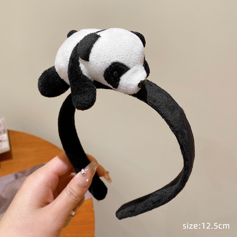 Panda hug headband