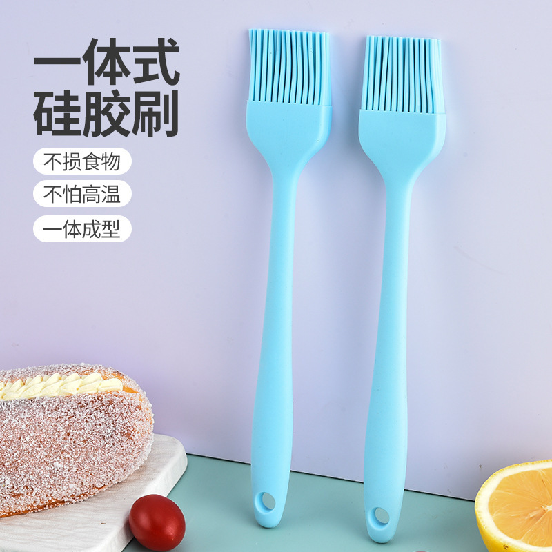 振欣の焙煎工具の滑り止め一体のシリカゲルオイルブラシの小さいオイルブラシの焼き物をつけて焼き物を塗って食品を洗います。|undefined