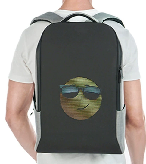 LED backpack supports multi -language LED BACKPACK ADVERTISING BACKPACKPACK LED