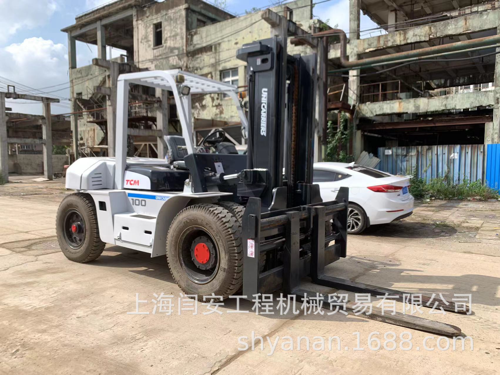 二手TCM10吨叉车出售 TCM6吨.7吨.10吨.丰田叉车待售！