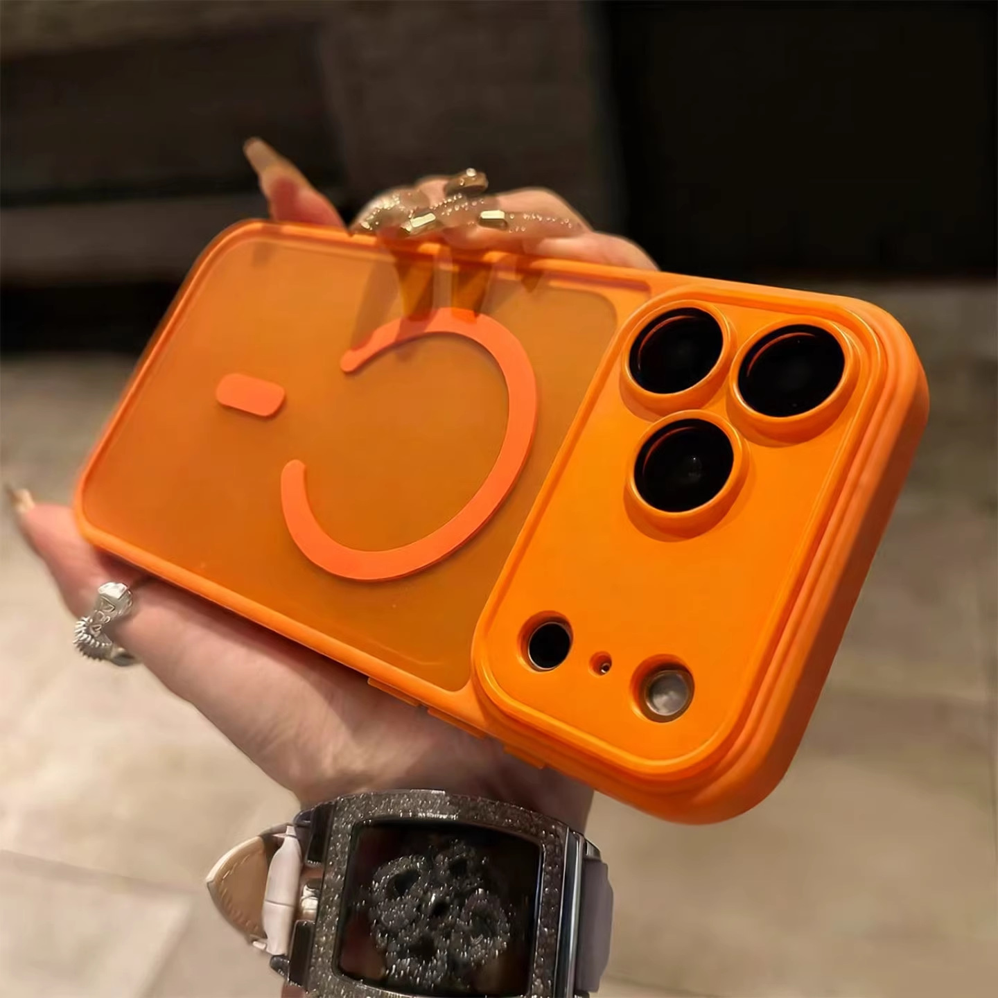 Funda Yadun magnética mate con tacto de piel, adecuada para iPhone 17 Pro Max, color sólido, funda para teléfono 15, Apple 14, unisex, 16, nueva.