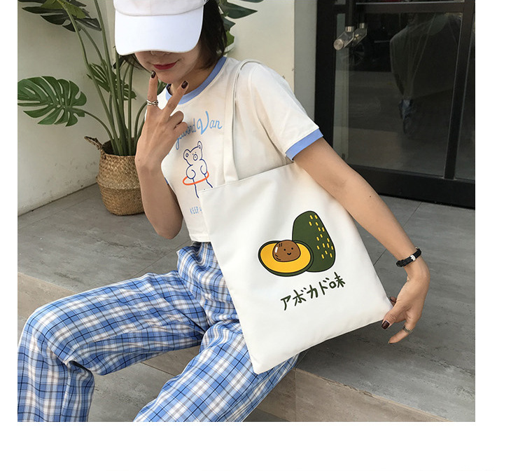 153g Weight Polyester Lining Material Sewing Thread Fashion Element Zipper Closure Type Double Shoulder Straps Strap Type Tote Bag Bags Type Casual, Daily Occasion Nylon Material Cherry, Fruit, Flower Pattern All Seasons Season Women's Gender Cute Style Square Shape Women's Nylon Cherry Fruit Flower Cute Sewing Thread Square Zipper Tote Bag 7