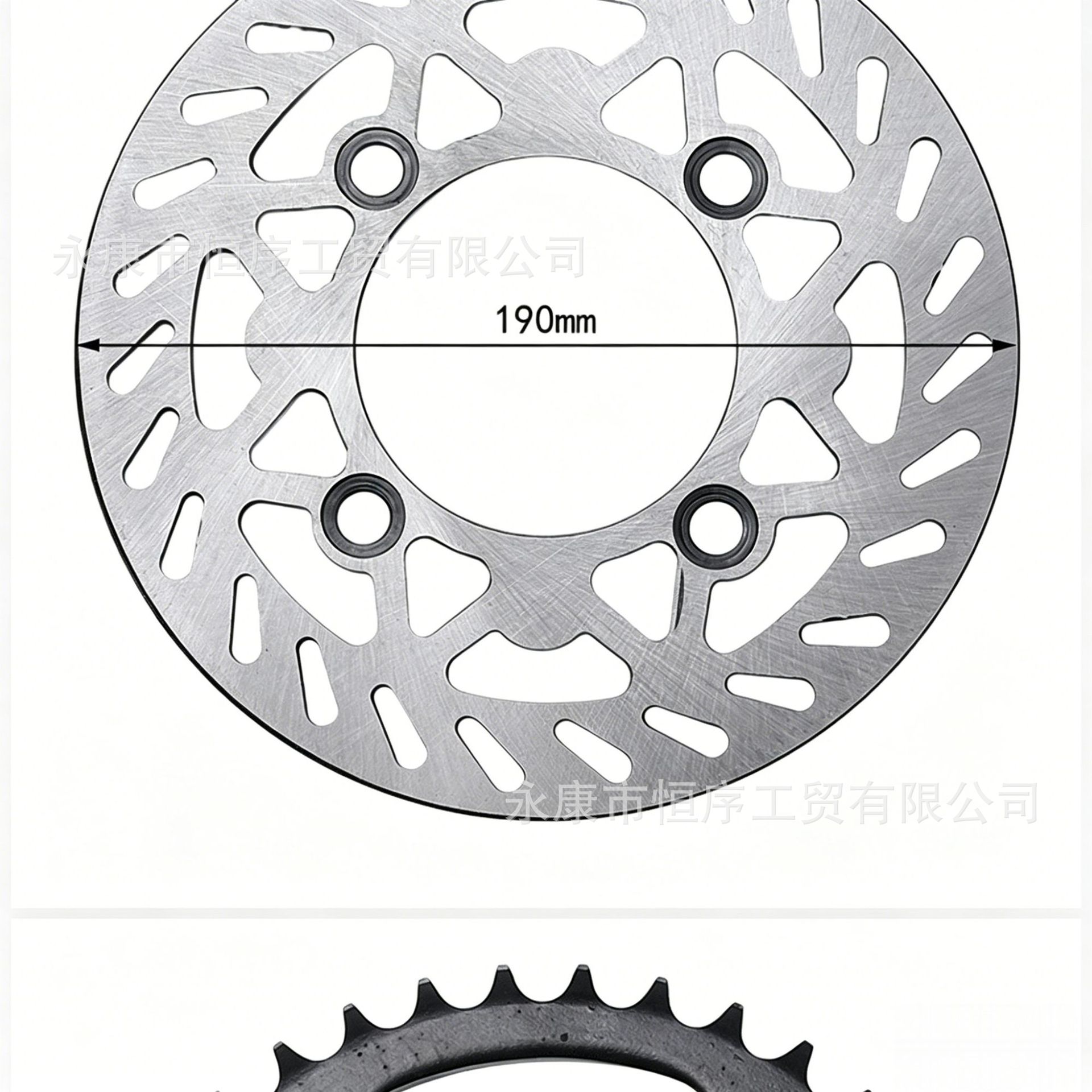 Off-Road Motorcycle Wheels, Aluminum Alloy Tires, Front and Rear Hubs, 1.4x14inch Aluminum Rims, Sprocket 1.9x12inch