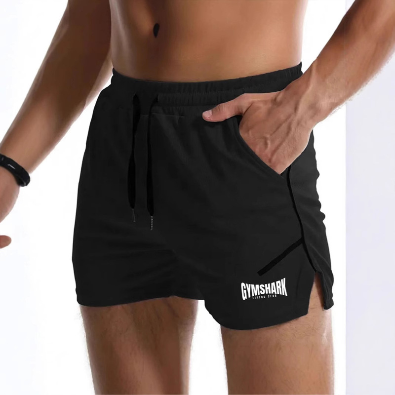 GYMSHARK Mesh Quick-drying Sports Shorts Men's Fitness Pants Thin Casual Running Breathable Training Pants cy-5