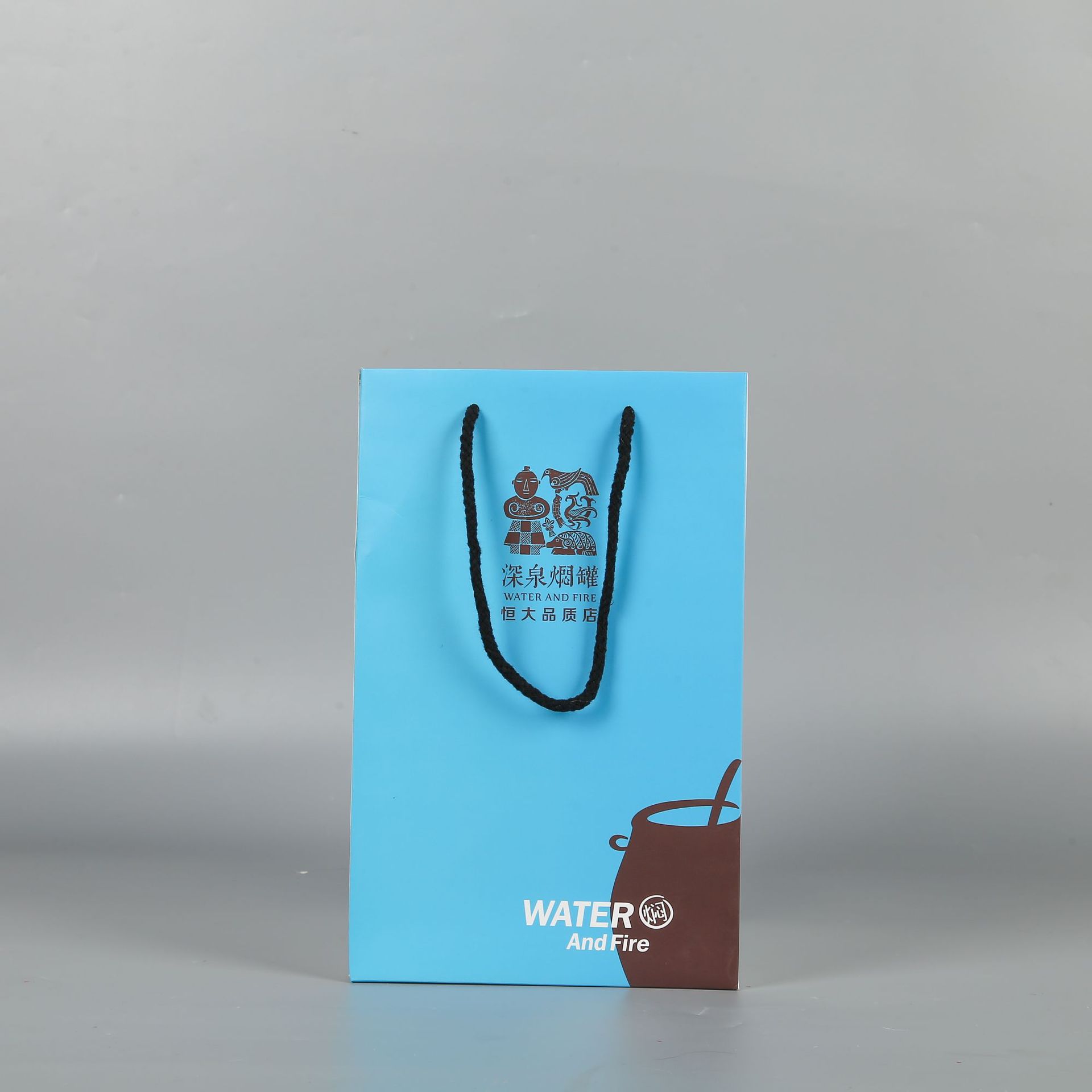 通用自主胶印可以通用包装炸鸡可定制定制手提袋薯条