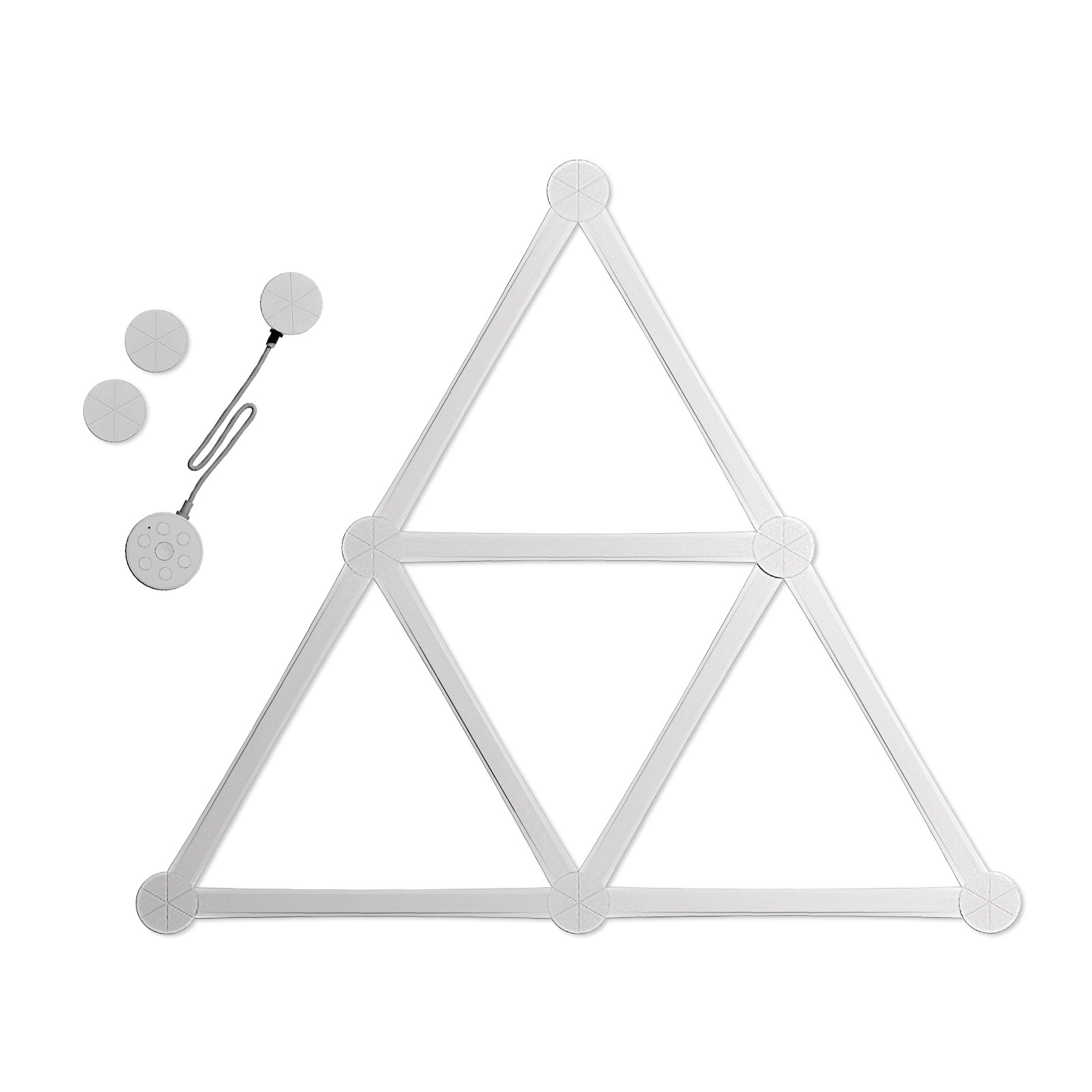 [RGB幻彩创意量子灯室内装饰电竞电视背景氛围灯DIY拾音拼接灯]