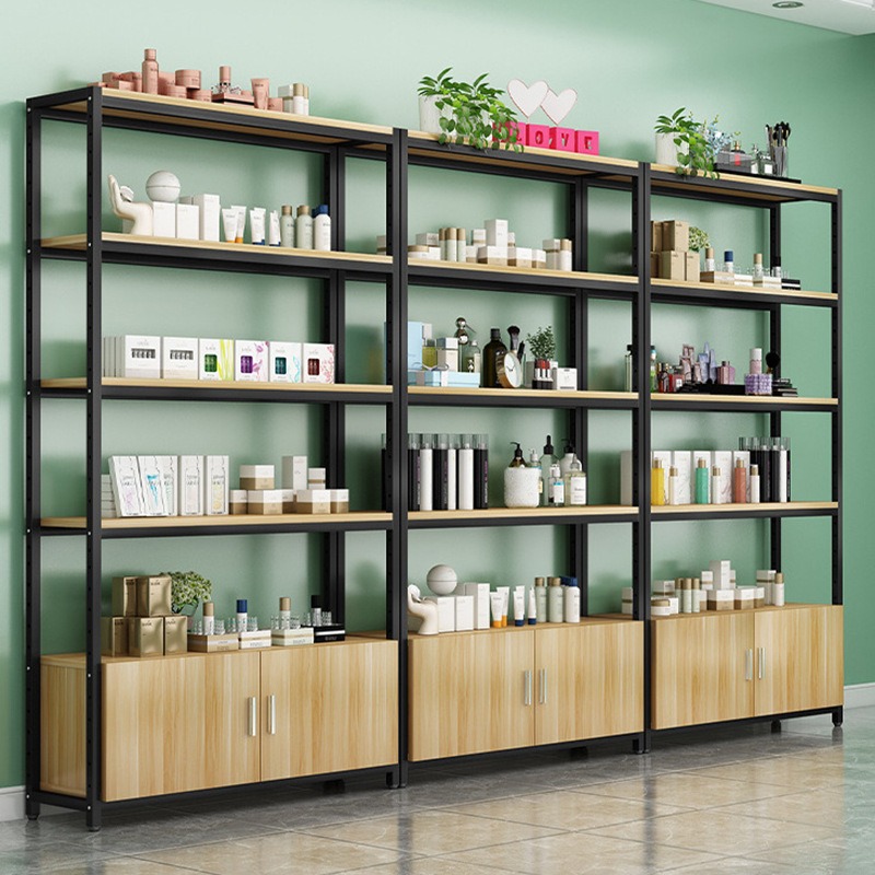 Estante de exhibición de contenedores de supermercado Estante para el hogar Estante multicapa Combinación Cosméticos Estante de exhibición desmontable al por mayor