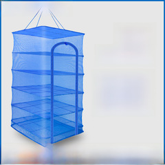 Folding fish net drying cage square fish drying net vegetable net mosquito-proof drying net insect-proof net