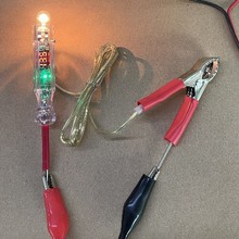 电笔3-36V灯试灯汽修试灯维修检测电压数显7四合一数显测电笔新款