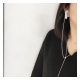 Bluetooth headset anti-lost chain neck-hanging wireless Apple magnetic anti-drop rope chain necklace men and women do not fade