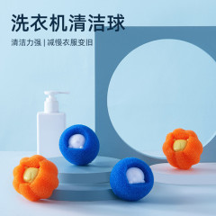 New magic decontamination, anti-tangle and sticky hair solid cleaning laundry ball washing machine cleaning clothes sponge ball