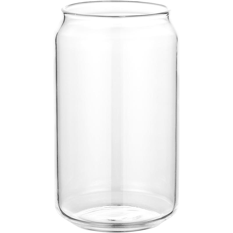 Taza de cola creativa vidrio transparente bebida taza leche taza de té Internet celebridad limón jugo de Soda taza personalizada