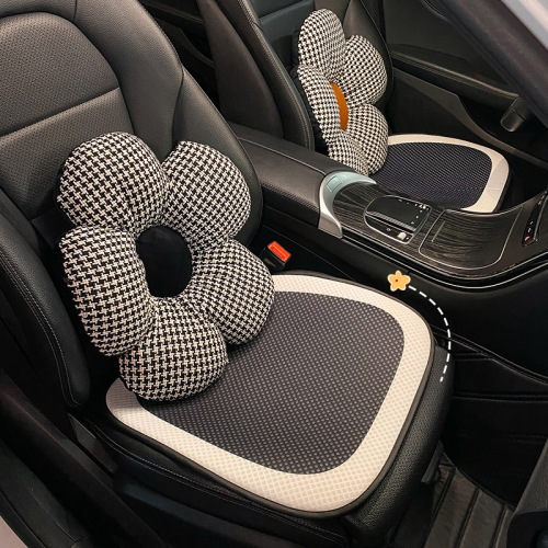 Car seat cushion, universal for all seasons, summer ice silk cooling cushion, car seat cushion, internet celebrity, summer breathable seat cover, single piece