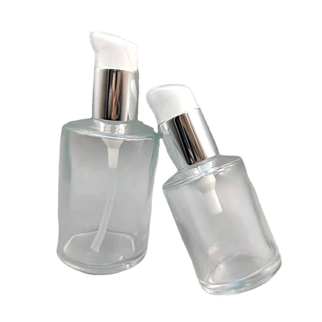 En stock suministro 60/125ml botella de la esencia de la loción de la botella de la bomba pingüino all-around botella de la loción botella cosmética