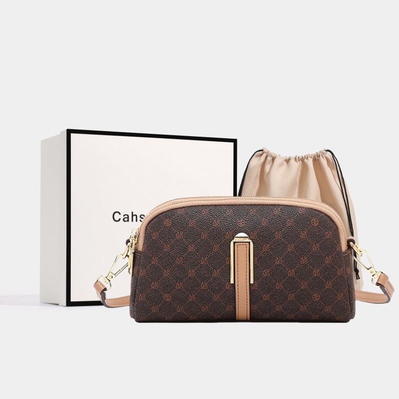 어머니날 선물 패셔너블한 엄마 핸드백 2026 신상 중년 여성용 다층 소형 가방 여성 크로스백 동전 지갑