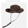 solar system Chaopai Drawstring Fisherman hat men and women Autumn ventilation outdoors Camping Mountaineering Fishing cap West Cowboy hat