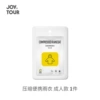 Compressed portable raincoat-adult model