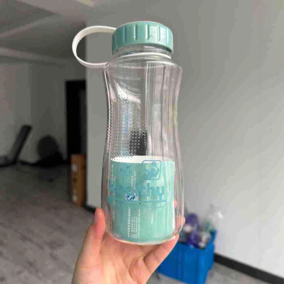 Taza de bebida directa portátil para niños y niñas taza de agua de gran capacidad a prueba de fugas de sellado taza de plástico resistente a altas temperaturas taza de agua de oficina